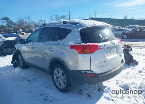2015 Toyota Rav4 Limited from USA, damaged, VIN 2T3DFREV1FW357698